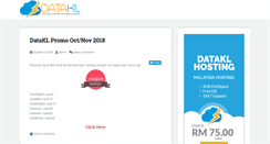 Desktop Screenshot of blog.datakl.com